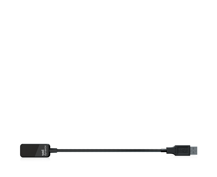 Tobii Dynavox EyeR and USB connector straight
