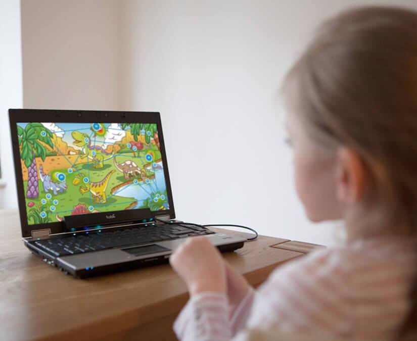 Tobii Dynavox Gaze Viewer featuring Heatmap on Image