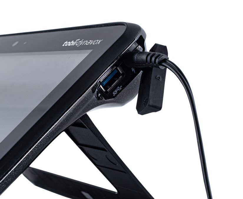Tobii Dynavox I-110 Power Supply Plugged In