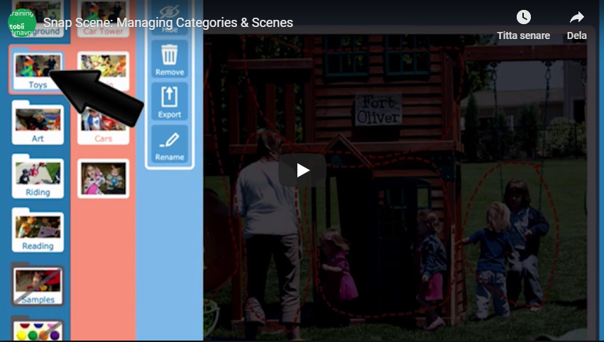 Video icon for Snap Scene: Managing Categories & Scenes