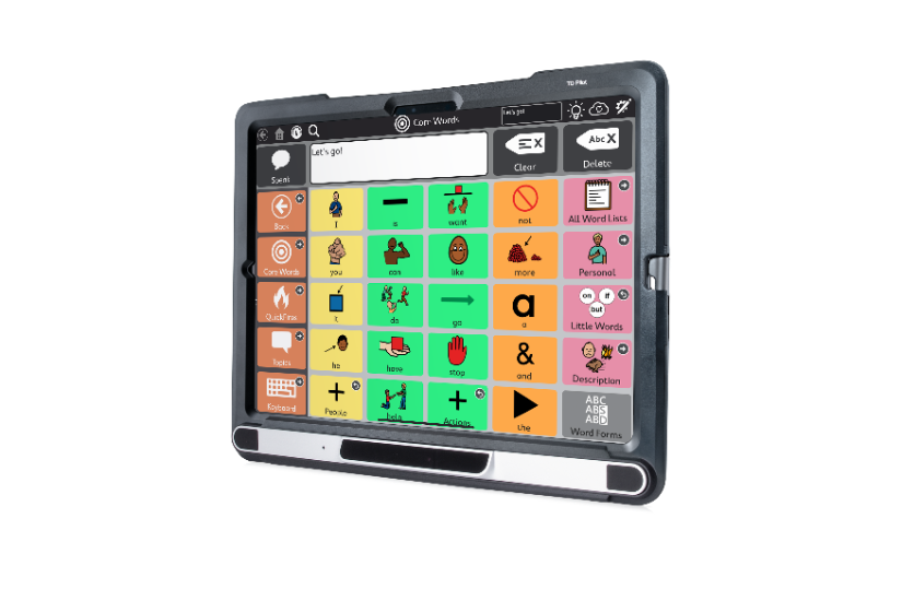 Tobii Dynavox TD Pilot device featuring TD Snap