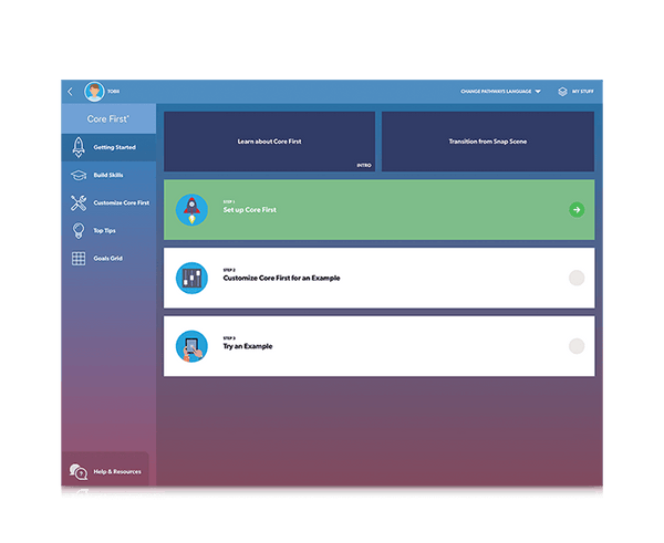 Pathways for Core First - Tobii Dynavox Global