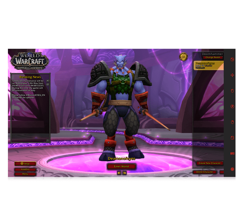 World of Warcraft Accessible Game - Tobii Dynavox Global